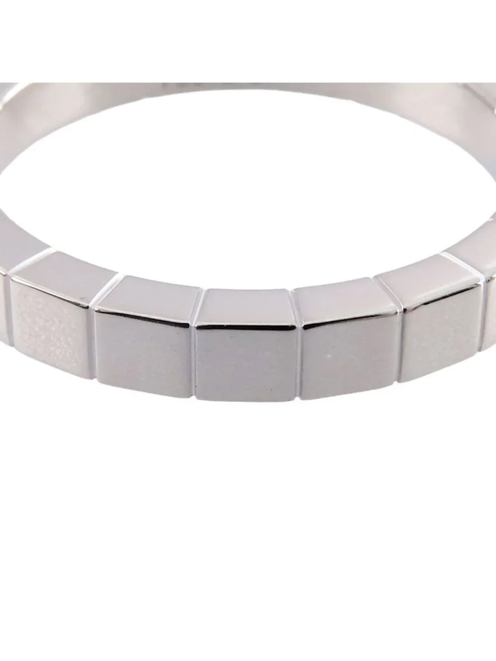 Cartier Lanieres Ring White Gold 18K 57